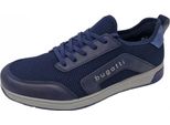 Bugatti Arribia Casual, Scarpa Sportiva Da Uomo Con Lacci In Blu, Taglia 44