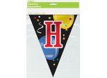 Unique Party - Bandiere - Bandiere, Plastica, Buon Compleanno SG24264 (426,72 Cm) (Colorate)