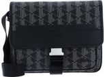 Lacoste Borsa A Tracolla Messenger Bag Monogram Noir Gris Nero