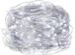 Springos Led Luci Fiabesche Filo D'argento Illuminazione 100 Led 1000 Cm Bianco Freddo A Batteria Indoor Natale / Natale Decorazione Luci Led