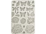 Stamperia Silicone Stampo Per Colata, Diario Segreto Farfalle E Fiori