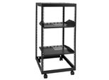 Sm® - Armadio Di Rete Rack Per Server A Telaio Aperto 20U A 4 Montanti - 23''-40'' Regolabile