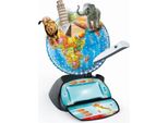 Clementoni - Exploraglobe - Viaggiare In Tempo Reale - 3 Modalità Di Gioco E 28 Attività - Penna Bluetooth