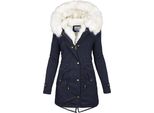 Giacca Invernale Lunga Da Donna - Cappotto Caldo Con Cappuccio, Parka Invernale Con Zip, Giacca In Felpa Slim-Fit Con Coulisse E Tasche