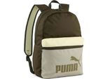 Puma Zaino Phase Color Block Backpack Dark Olive - Lux Army - Colorblock Verde Scuro