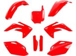 Kit 9 Carene Polisport Rosso Per Honda Crf 150