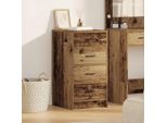 Maison Exclusive - Credenza Con Cassetti Legno Antico 40 X 41 X 75 Cm Materiale Ligneo