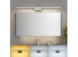Braytron Led 12 Watt 60 Lampada Da Bagno A Specchio 3CCT IP44 900 Lumen Lampada Da Parete Argento/Cromo