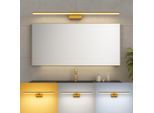 Braytron Led 12 Watt 60 Lampada Da Bagno A Specchio 3CCT IP44 900 Lumen Lampada Da Parete Oro