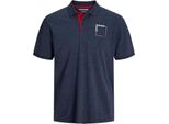 Jack & Jones Verner Polo A Maniche Corte Blu S Uomo Blu S