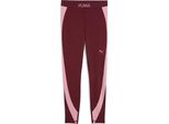 Puma Strong Colorblock 7/8 Leggings Rot M Damen Rot M