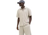 Jack & Jones Interlude Camicia A Maniche Corte Plissettata Beige S Uomo Beige S