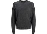 Jack & Jones Charge Faded Pullover Grigio M Uomo Grigio M