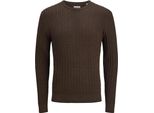 Jack & Jones Emil, Maglione Marrone M Uomo Marrone M