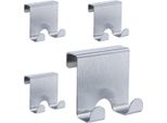 Gancio Porta In Acciaio Inox - 4 Pz