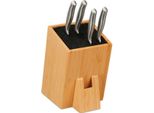 Ceppo Portacoltelli Smontato In Bambù