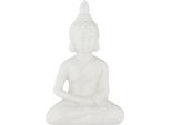 Figura Di Buddha Bianco 17 Cm