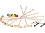 Gioco Del Croquet In Legno Per 6 Giocatori