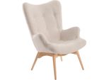 Poltrona Angel Cerdá In Tessuto Beige 5023