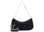 Ted Baker Pelle Borsa A Tracolla Borsa A Tracolla Laarna Webbing Leather Shoulder Bag Black Nero