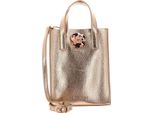 Ted Baker Borsa A Tracolla Rosari Rose Detail Mini Metallic Icon Bag Rosegold Color Oro Rosa