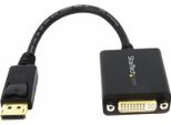 Startech.Com Adattatore Cavo Video DP2DVI2 0,152 M DVI-I Nero