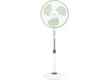 Dcg Eltronic Ventilatore A Colonna VE1670 40Cm 3 Velocità Verde E Bianco Oscillante
