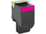 Lexmark 80C2XME Cartuccia Toner 1 Pz Originale Magenta