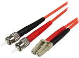 Startech.Com Cavo Patch Duplex In Fibra Multimodale 50/125 5 M Lc - St