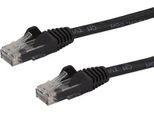 Startech.Com Cavo Patch Antigroviglio Utp RJ45 Cat6 Gigabit 15 M Nero - Cavo Patch 15 M