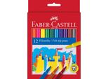 Faber-Castell 554212 Marcatore Multicolore 12 Pz