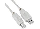 Nilox 1.8M Usb 2.0 Cavo Usb 1,8 M Usb A Usb B Bianco