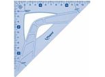 Maped 242426 Squadra Triangolo A 45° Plastica Blu, Translucent
