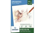 Canson Blocco Disegno A4 20FG. 160G. Foglio D'arte 20 Fogli