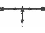 Startech.Com Armtrio Supporto Da Tavolo Per Tv A Schermo Piatto 61 Cm (24") Nero"