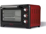 Forno Girmi FE35, 35 L, 1600 W, Nero, Rosso, Grill