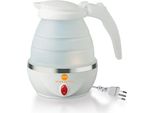Macom Bollitore Elettrico Pieghevole Da Viaggio 0,8 L Bianco 1100 W