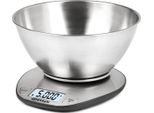 G3 Ferrari G20062 Bilancia Da Cucina In Acciaio Inox Con Piano Di Lavoro Rotondo Bilancia Elettronica Da Cucina