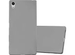 Cadorabo Custodia Protettiva Per Sony Xperia Z5 Premium In Grigio Custodia Per Cellulare Custodia In Silicone Tpu Cover Case