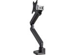 Startech.Com ARMSLIM2USB3 Supporto Da Tavolo Per Tv A Schermo Piatto 86,4 Cm (34") Nero Scrivania"