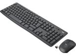 Logitech MK295 Kit Mouse E Tastiera Wireless – Tecnologia Silenttouch, Tastierino Numerico, Tasti Scelta Rapida, Tracciamento Ottico Avanzato, Ricevitore Usb Nano, Senza Lag, Meno 90% Di Rumore
