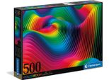 Clementoni Waves - Colourboom Puzzle 500 Pezzi Art