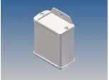 Alloggiamento In Alluminio - Bianco - 70 X 59,9 X 30,9 Mm - Con Flangia
