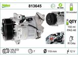 Compressore Aria Condizionata Valeo 813645