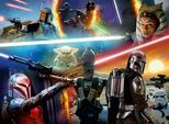 Ravensburger, Puzzle Premium 300 Pezzi Xxl Softclick Crossfire Star Wars The Mandalorian, Colorato
