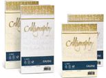 Favini Calligraphy Linen Carta Inkjet A4 (210X297 Mm) 50 Fogli Avorio