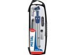 Maped 197513 Compasso Blu, Argento