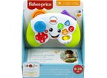 Fisher-Price Laugh & Learn Controller Gioca & Impara Ridi & Impara - Edizione Multilingue, Joystick Giocattolo Musicale Per L'infanzia Con Luci E Contenuti Educativi, Giocattolo Per Bambini 6+ Anni