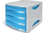 Arda TR15P4PBL Vassoio Da Scrivania Grigio, Blu