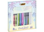 Bic 992735 Set Di Scrittura Bic "Pastel Dream Kit"" Con Quaderno, 16 Pezzi"